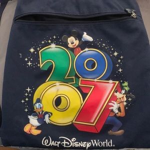 Walt Disney World drawstring backpack 2007